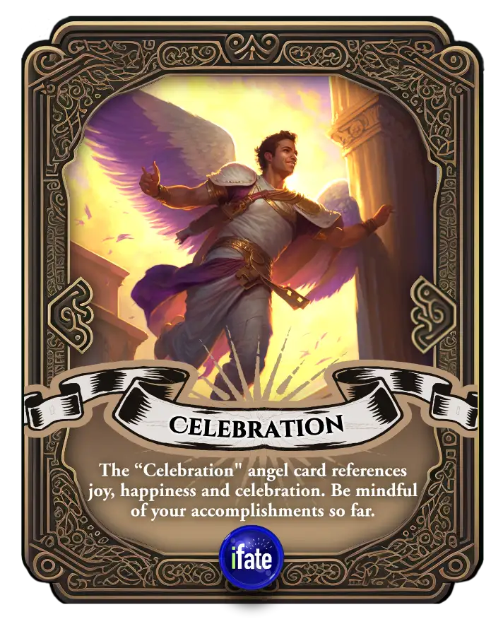 The Meaning of the "Celebration" Angel Card
