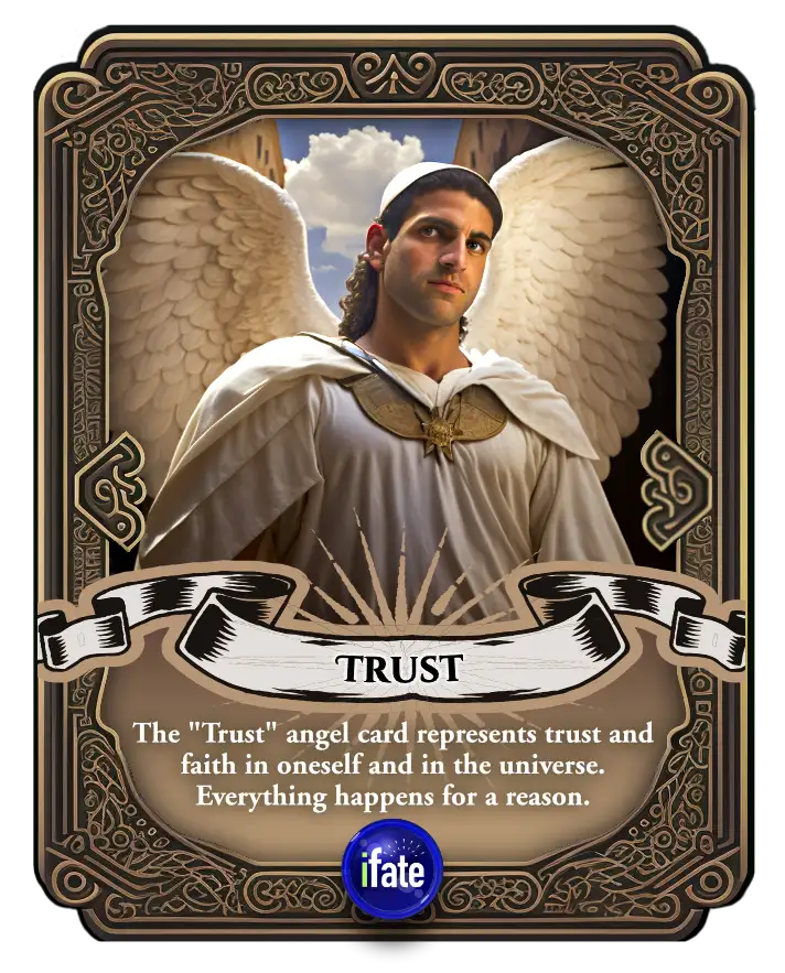 The Meaning of the "Trust" Angel Card